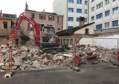 Démolition et terrassement à Morges - Sotrag